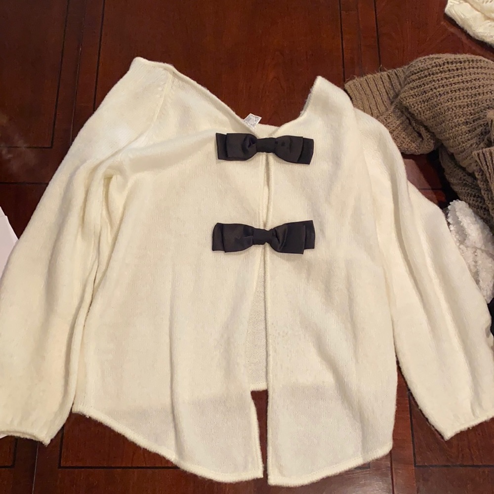 White sweater